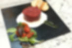 Tartare di manzo con stracciatella D'Andria 