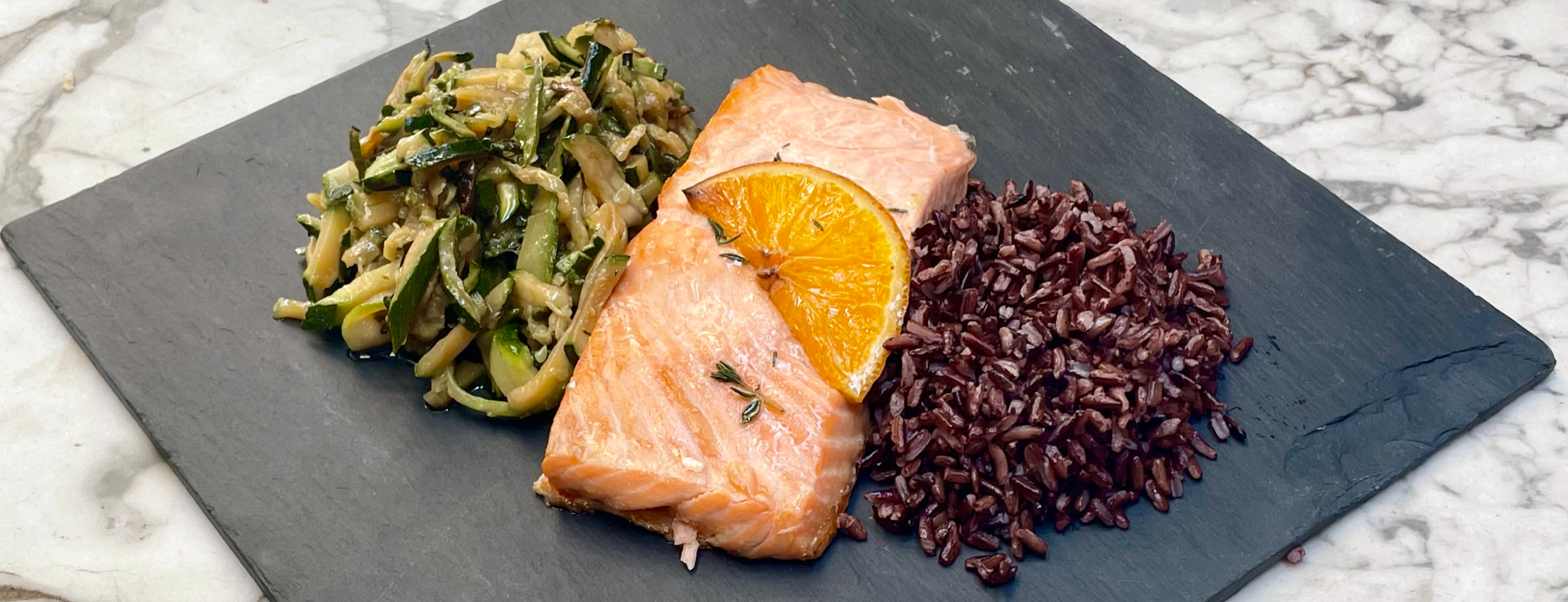 Arranged Food and Objects