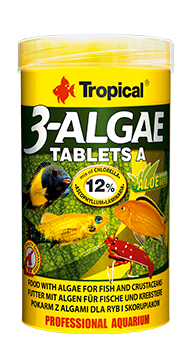 3-Algae Tablets A "Tropical"