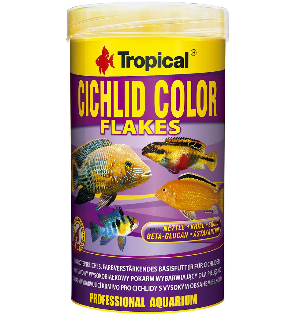 Cichlid Color Flakes "Tropical"