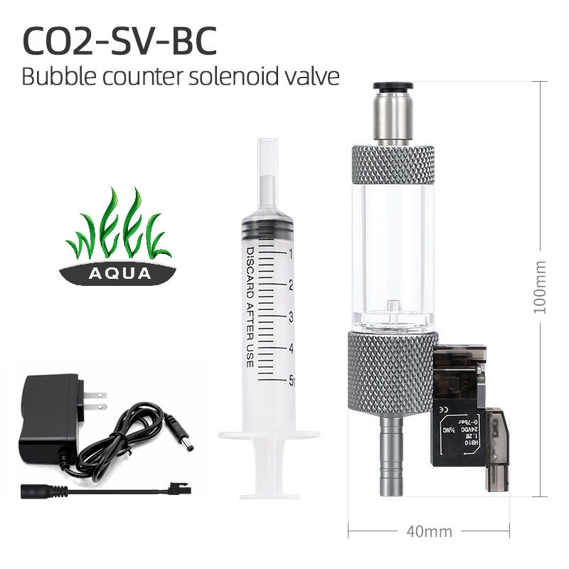 Conta-bolhas c/válv. solenoide WeekAqua