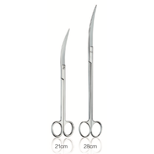 Tesoura curva "Chihiros" 21cm