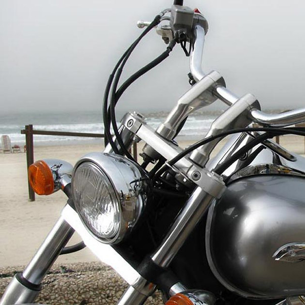 Motorcycle Close-Up