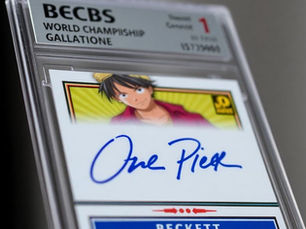 Beckett Revolutionizes TCG Grading with Custom Autograph Labels for One Piece World Championship Cards