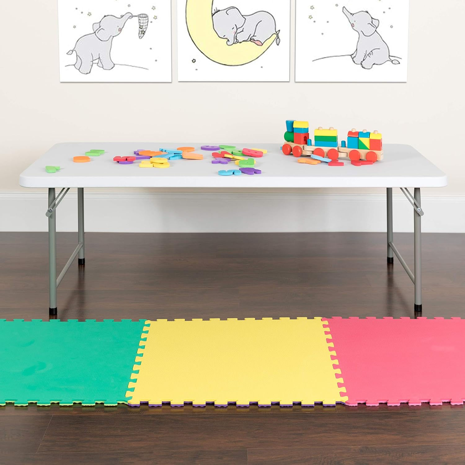 Kids folding table