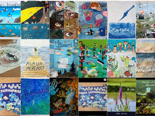 Minun mereni -julistekisan jatkoon päässeet teokset