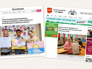 Minun mereni -julistehaaste kiinnosti mediaa