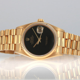 Rolex Datejust with Onyx Dial Ref. 16018 | Matthew Bain Inc.