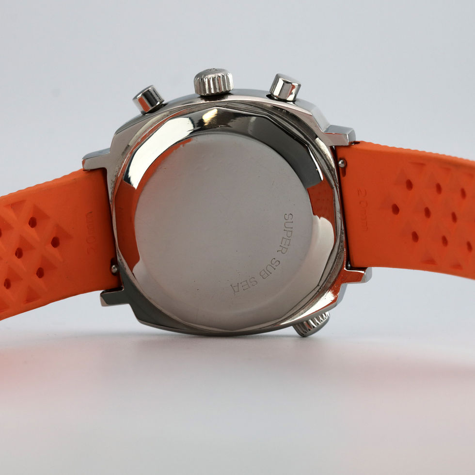 Movado Super Sub Sea Chronograph Ref 206-705-504 back