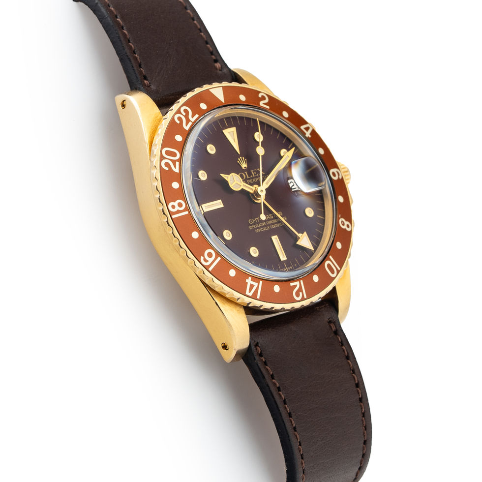 Rolex Gold GMT Master reference 1675 lug