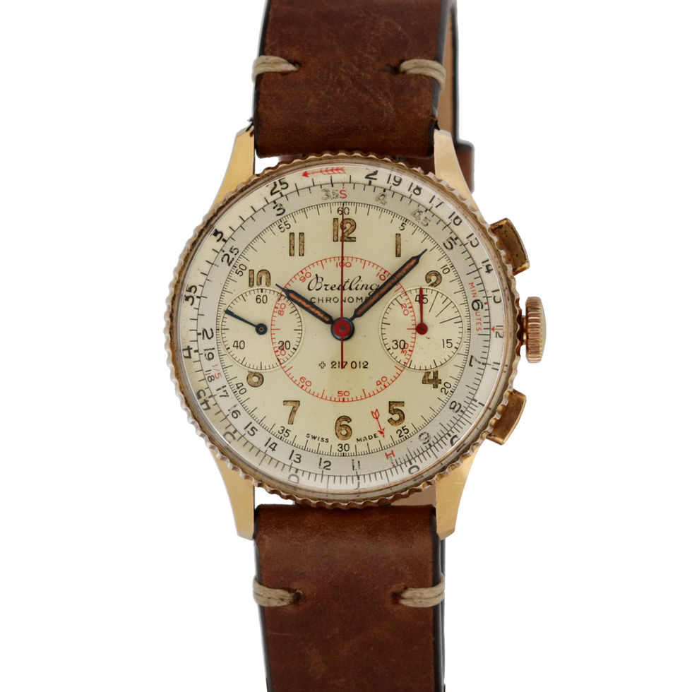 Breitling Pink Gold Chronomat Ref. 769 front