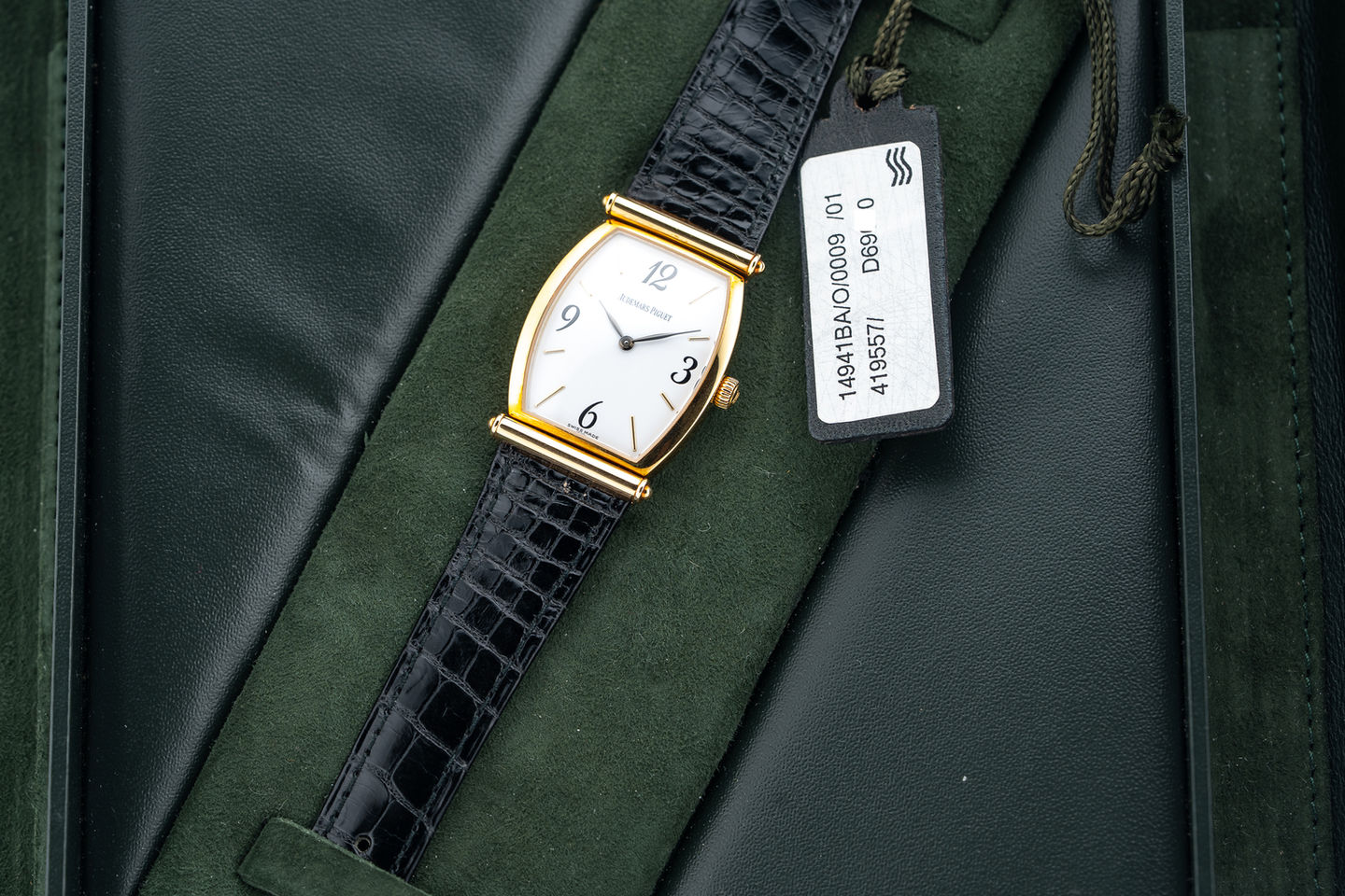 Audemars Piguet Yellow Gold Carnegie Ref. 14941BA on box