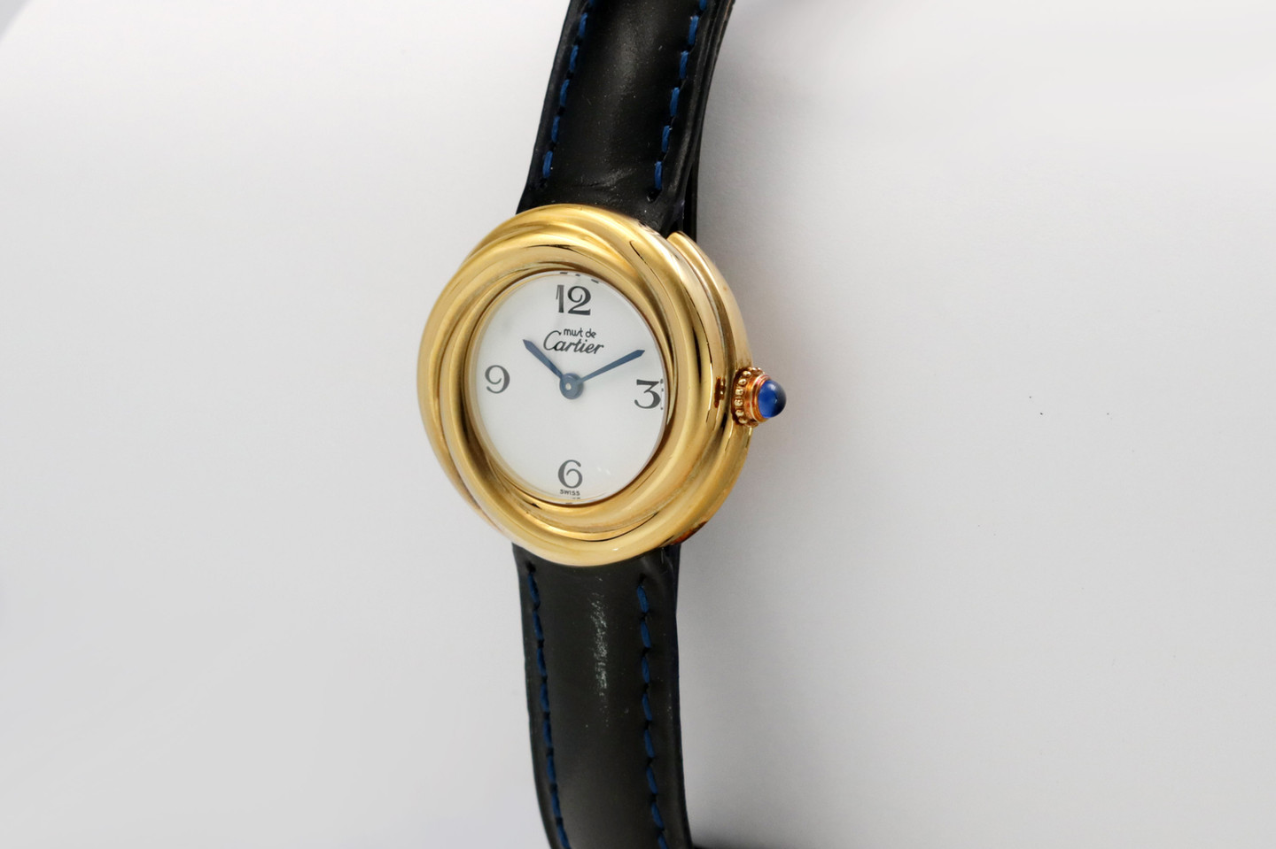 Must De Cartier Trinity Vermeil Ladies - Ref. 2735 crown