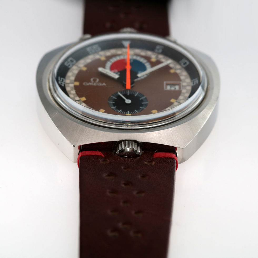Omega Seamaster 'Bullhead' Chronograph Ref. 146.011 crown 3