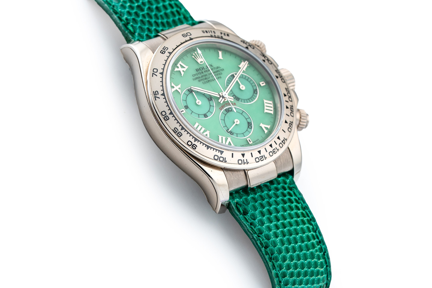 Rolex Blue Turquoise Daytona Beach Collection 116519 side