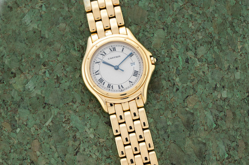 Cartier 18kt Yellow Gold Cougar Ref. 887904 | Matthew Bain Inc.