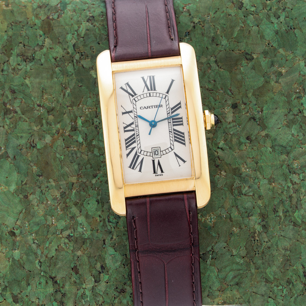 Cartier Tank Americaine model 1740 live