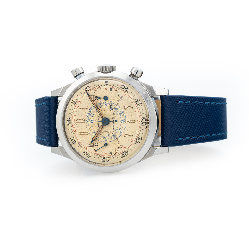 Philippe Watch Stainless Steel Chronograph