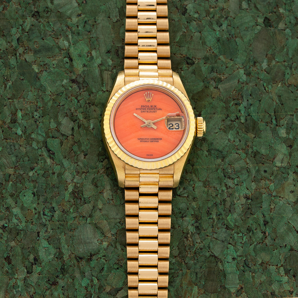 Lady Rolex Datejust Stella ref 69178 live