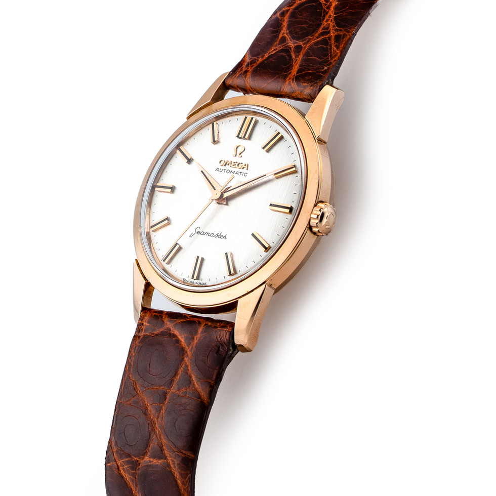 Omega Pink Gold Seamaster Ref. 165013-62