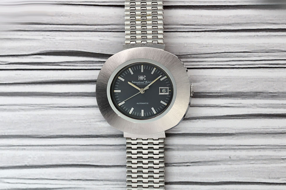 IWC Stainless Steel "Flying Saucer" Ref. 1873 live