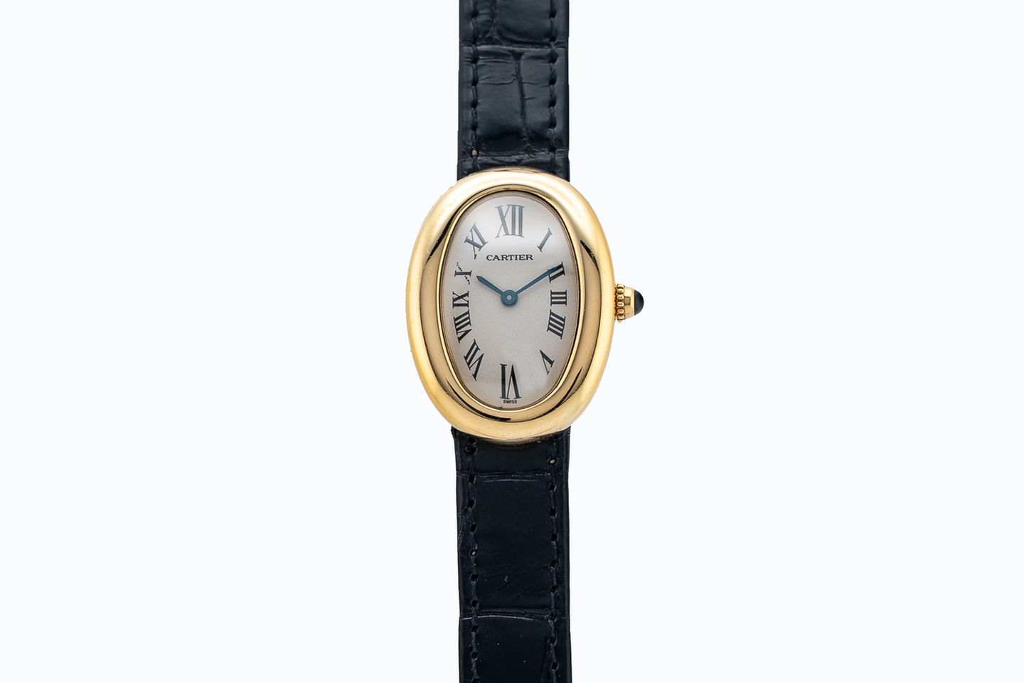 Cartier Yellow Gold Baignoire Ref 1954 front