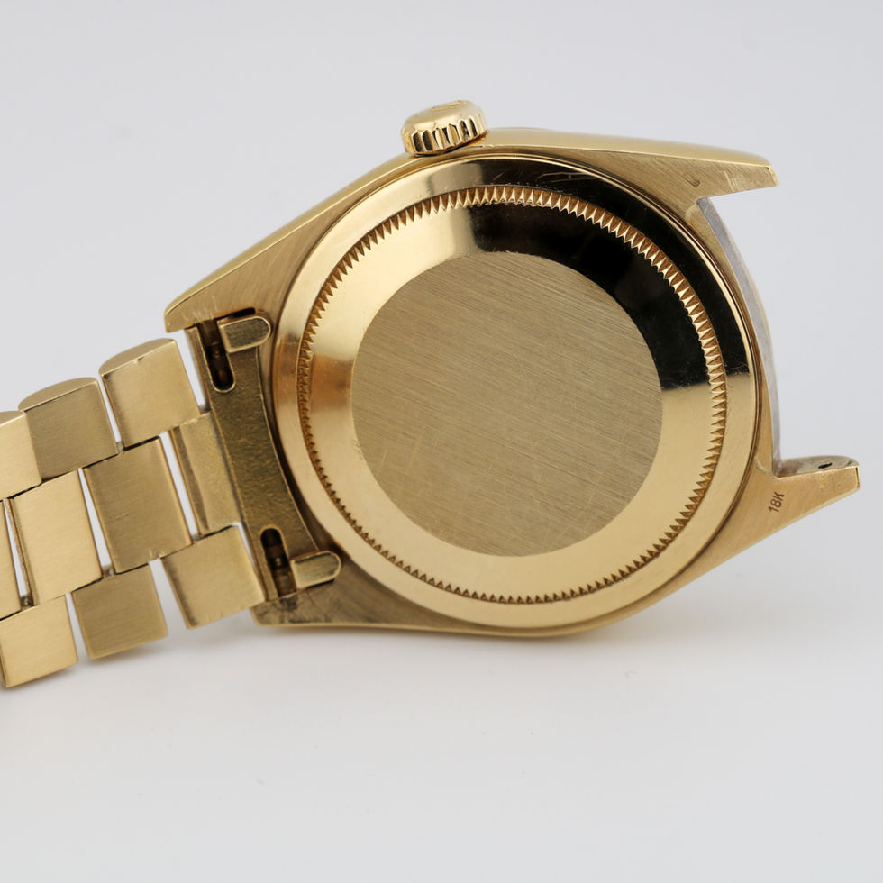 Rolex Day-Date Tiger-Eye Dial Ref 18238 back