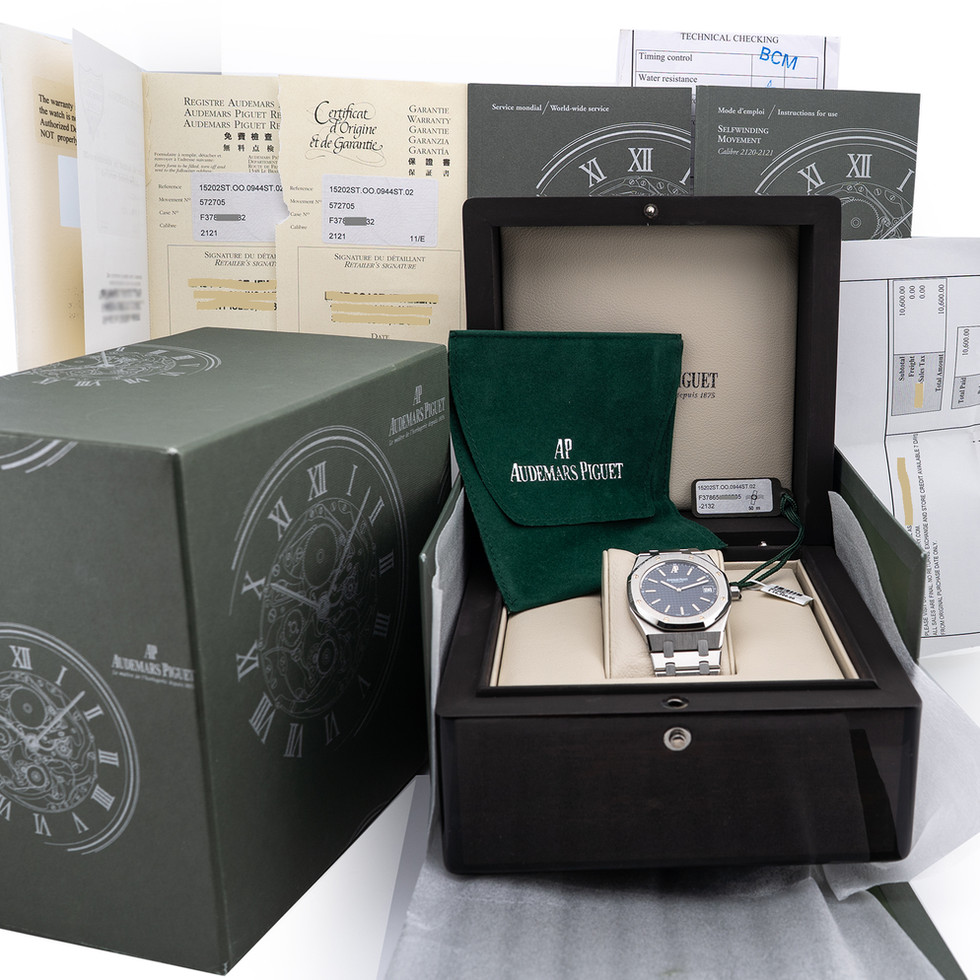 Audemars Piguet Royal Oak ref 15202 Full Set