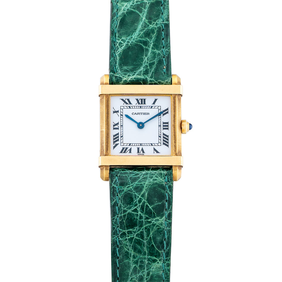 Cartier Ladies Tank Chinoise Ref. 8105 front