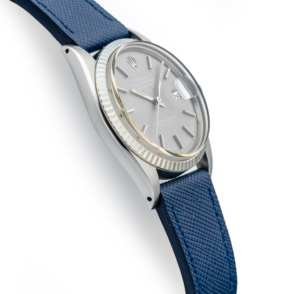 Rolex Stainless Steel Datejust 'Ghost' Dial Ref. 1601 side