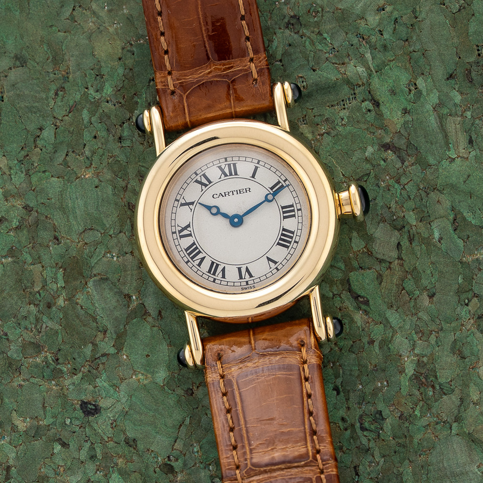 Cartier Ladies Yellow Gold Diabolo Ref. 1440 live