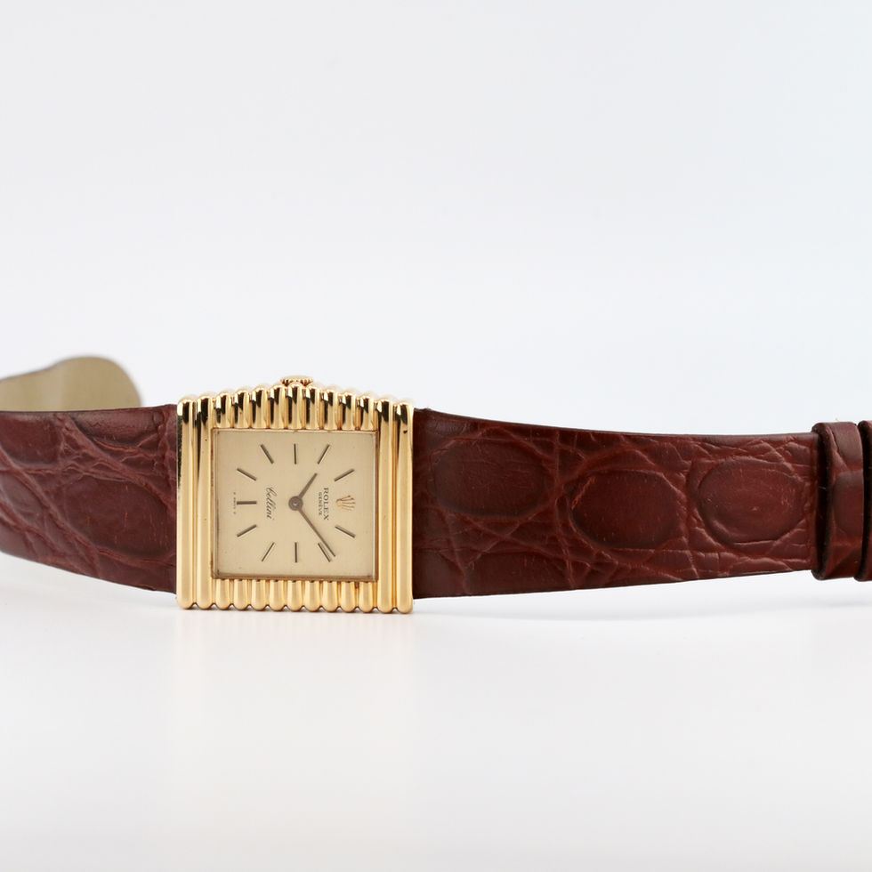 Rolex Cellini King Midas "Ribbed Asymmetric" Ref. 4015 full