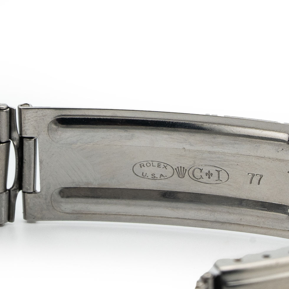 Rolex Explorer I - Ref. 1016 back of clasp