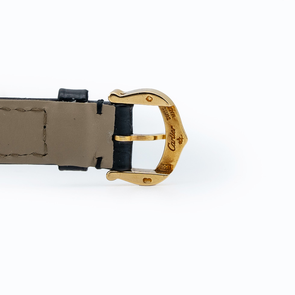 Cartier Yellow Gold Baignoire Ref 1954 buckle