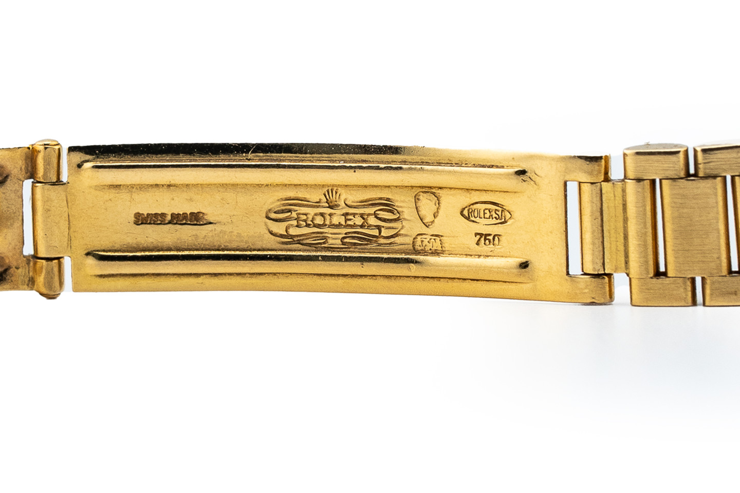 Rolex Ladies Datejust Lapis Lazuli Dial Ref. 6917 clasp