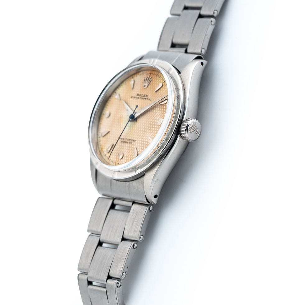 Rolex Oyster Perpetual Ref. 6303 Circa 1954 crown