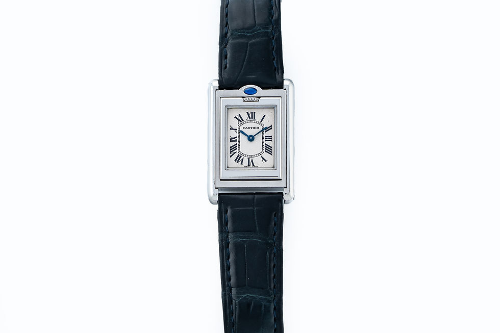 Cartier Stainless Steel Ladies Basculante Ref. 2386 front