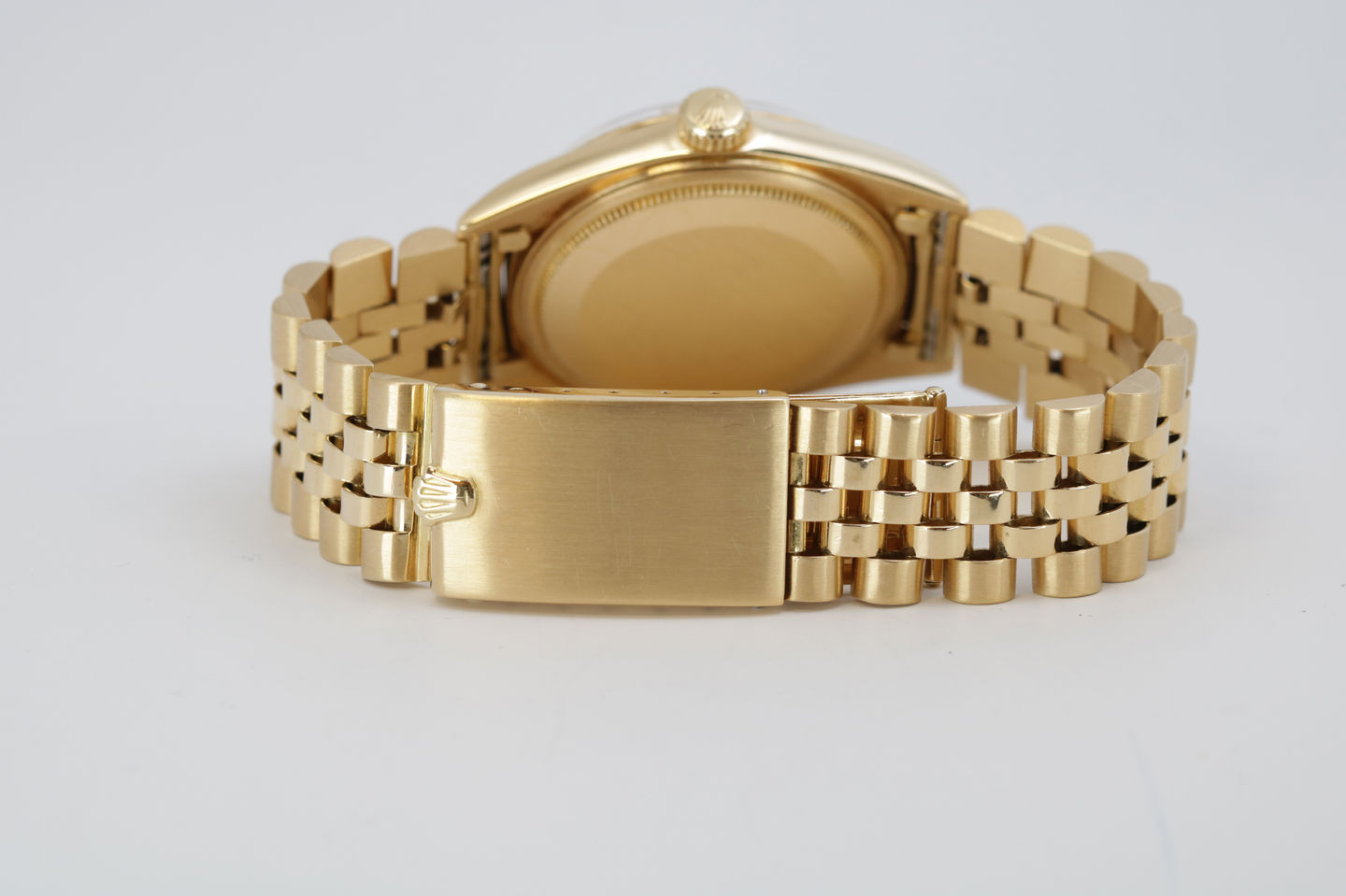 Tropical Rolex Yellow Gold Datejust Ref. 1601 clasp