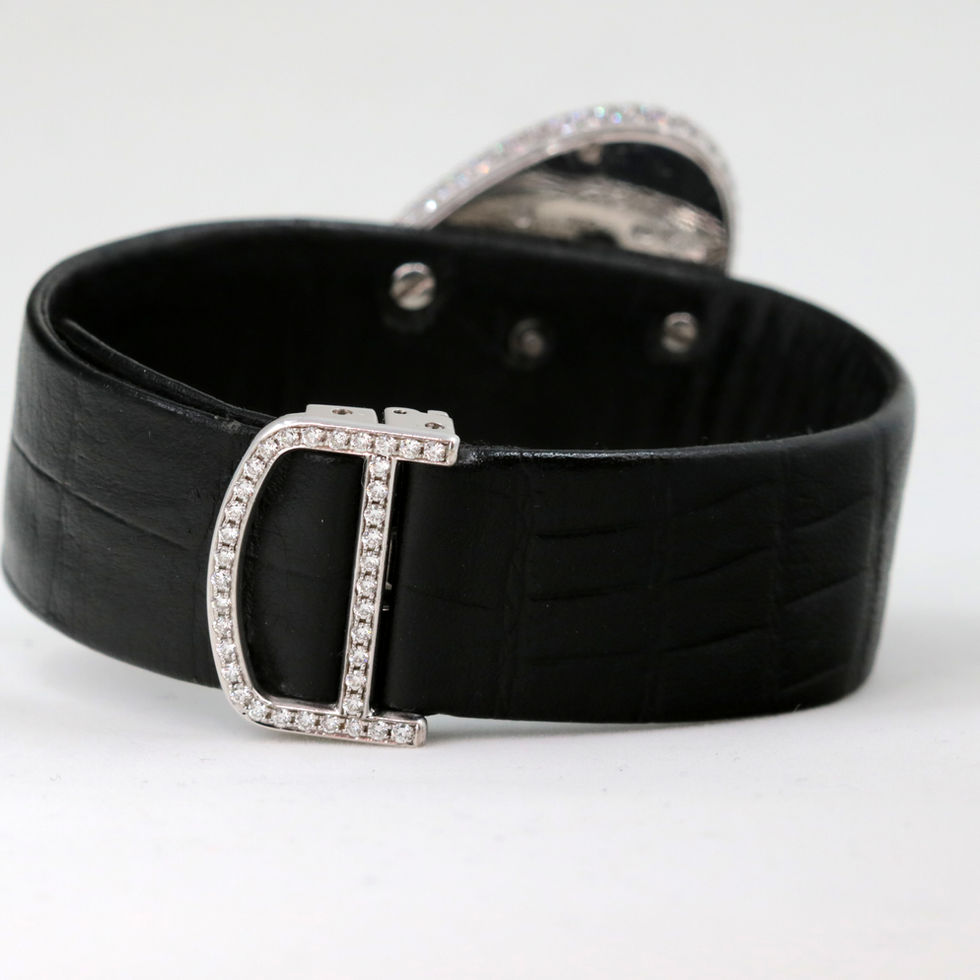Cartier Libre Hypnose White Gold & Diamonds 2634 clasp