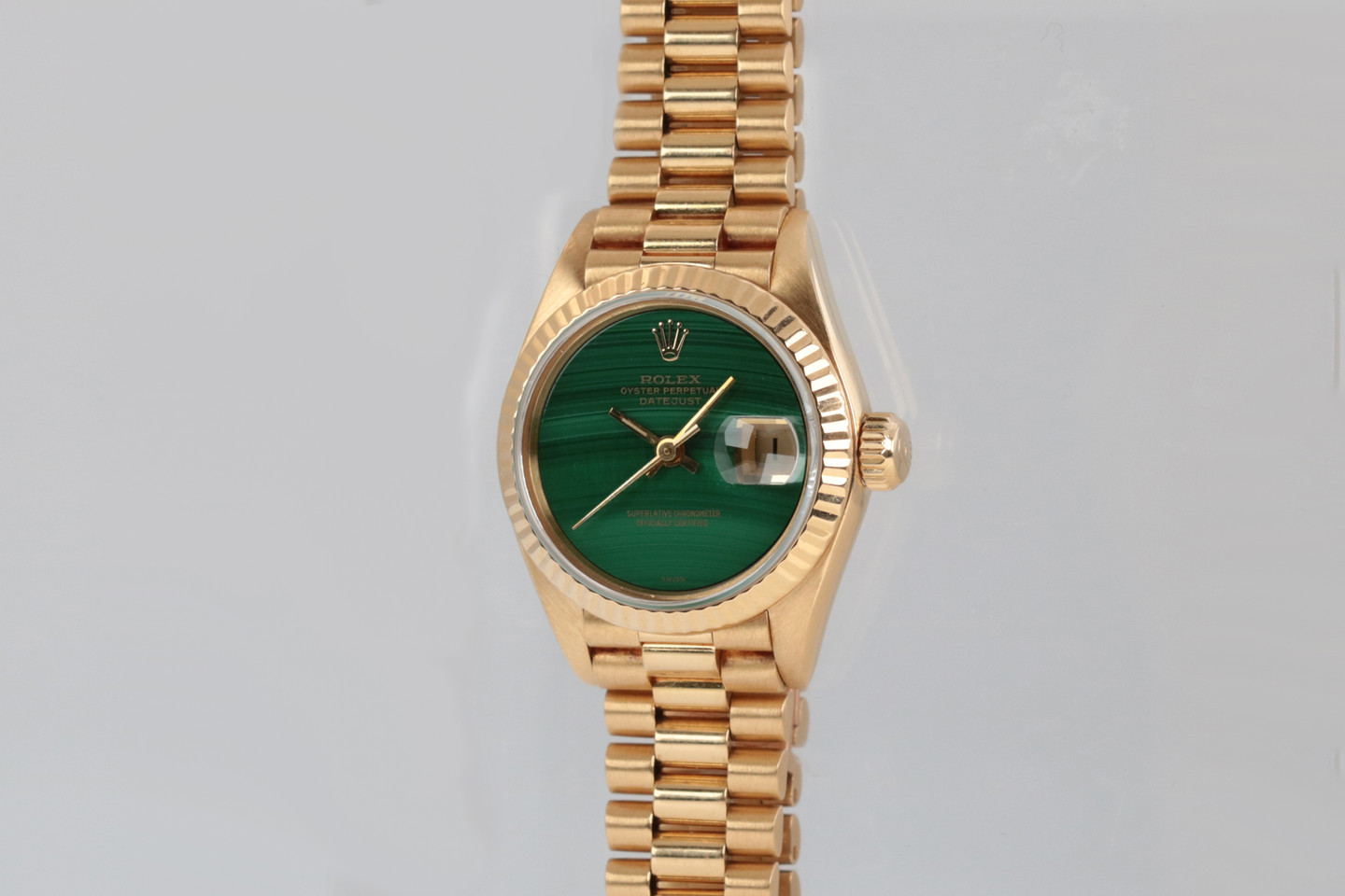 Rolex Datejust 69178 Malachite front2