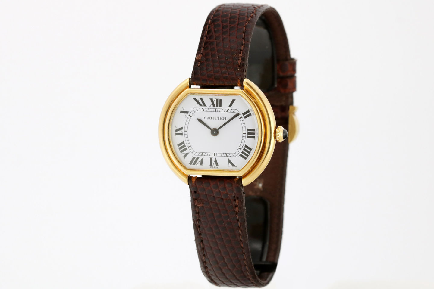 Cartier  Yellow Gold Ellipse Ref. 78091 full