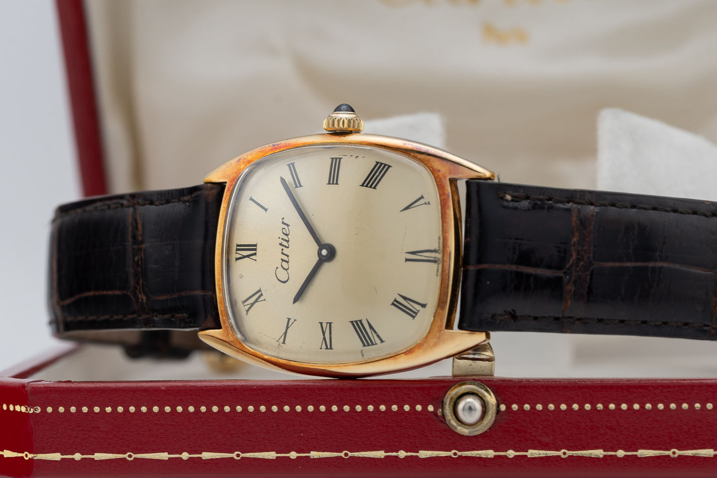 Concord for Cartier Jumbo Cushion "Oreiller" - 1970's in box
