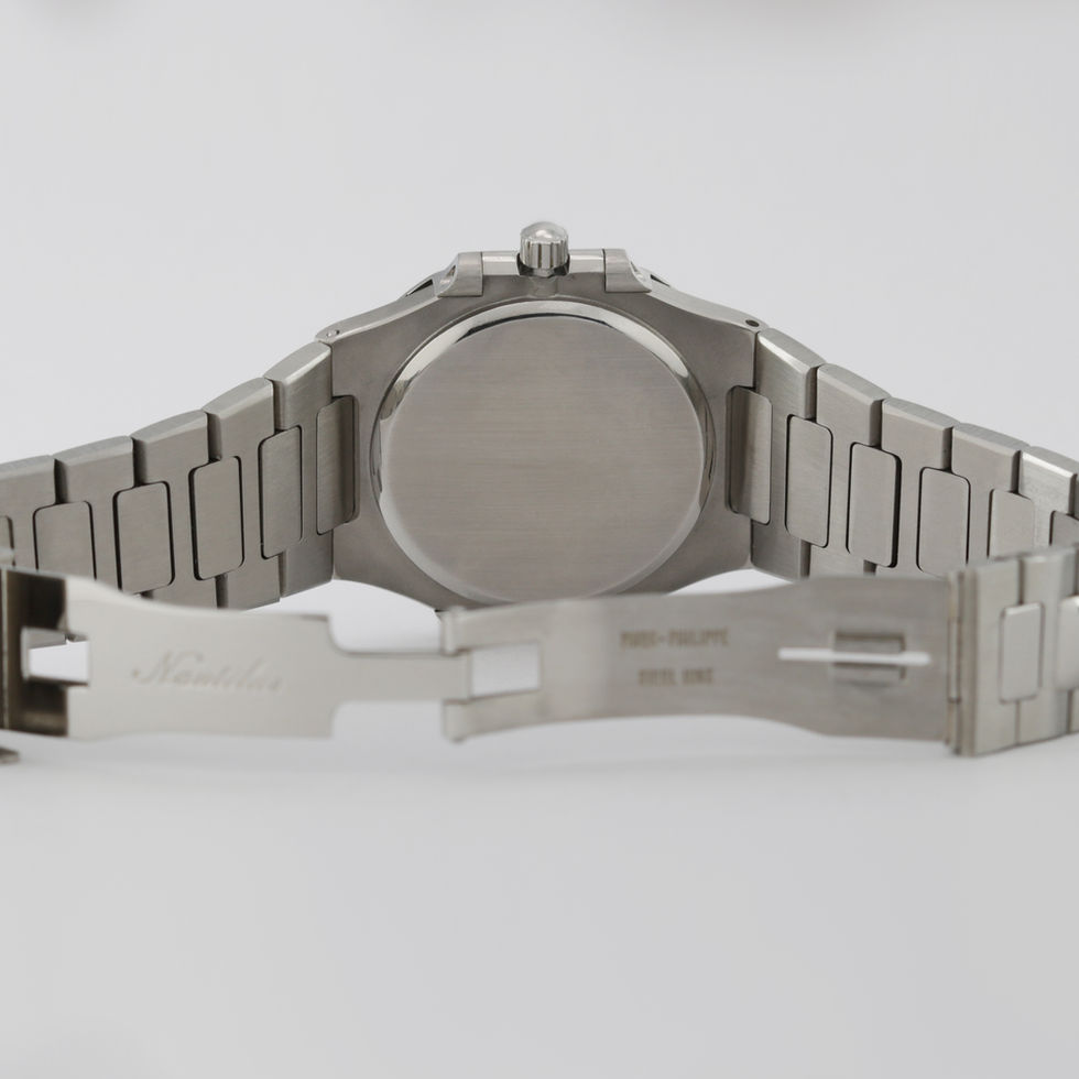Patek Philippe Stainless Steel Nautilus Ref. 3900/1 back