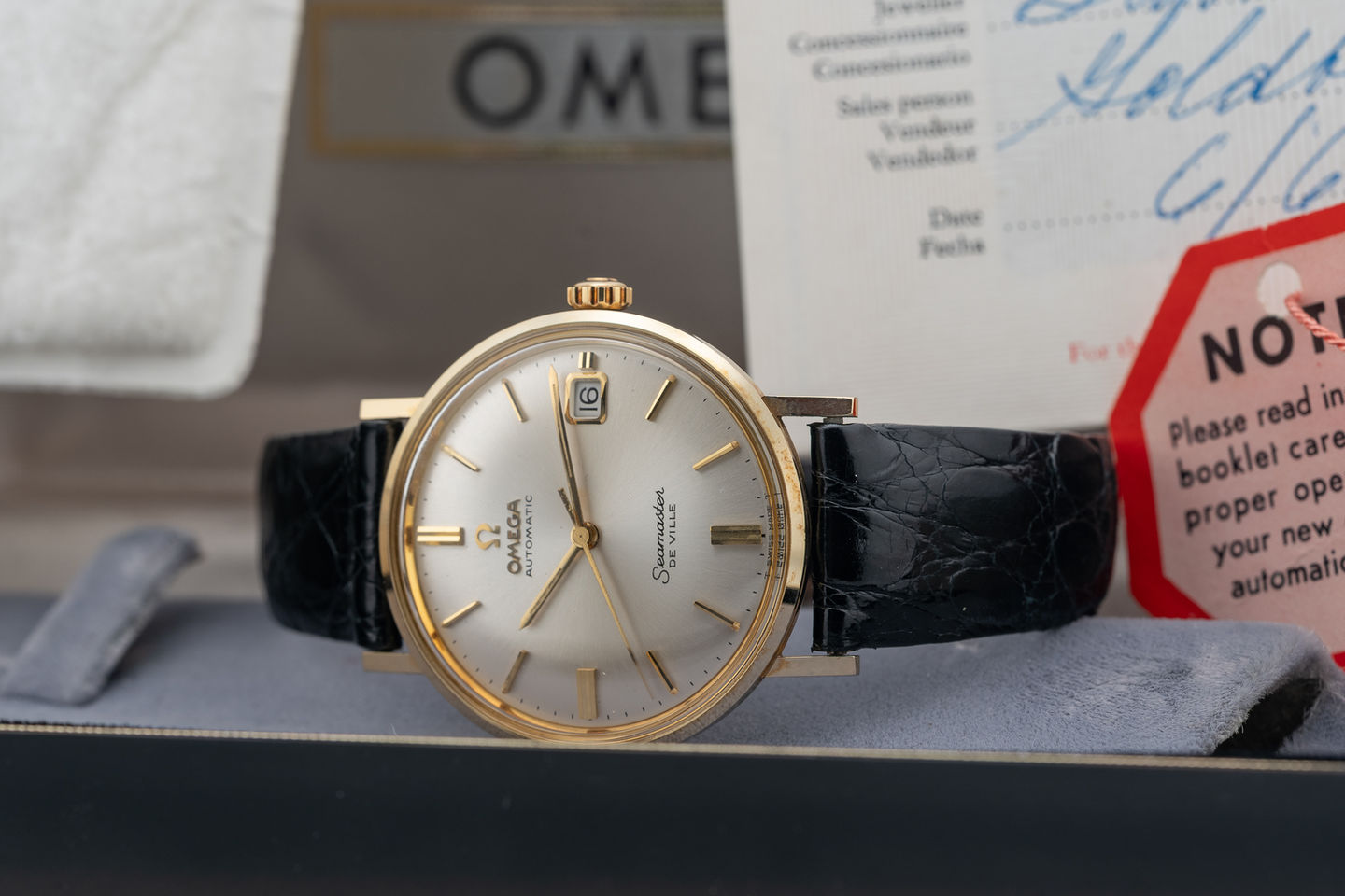 Omega Seamaster Deville Date - Ref. KM6610 in box