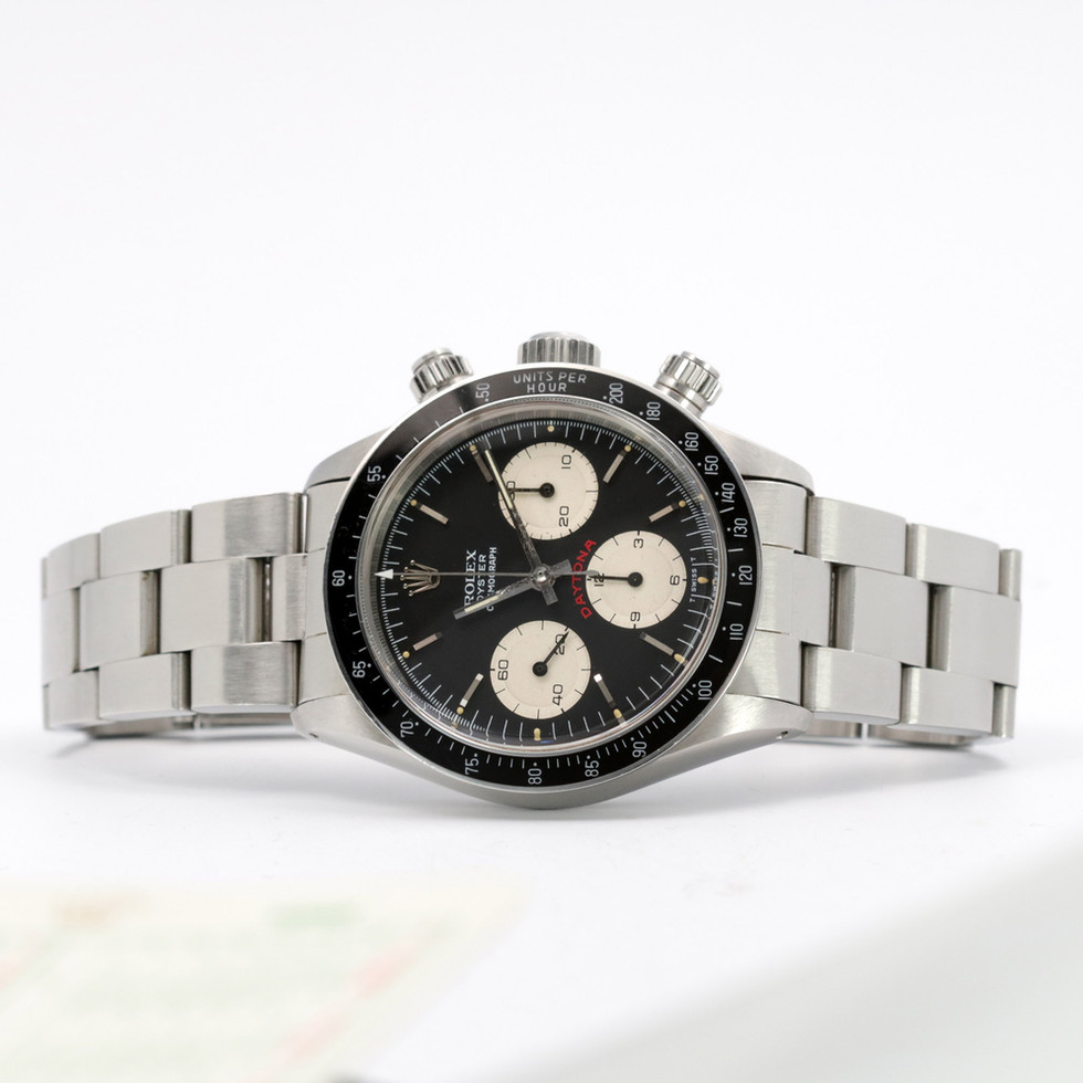 Full Set Rolex BIG RED Daytona - Ref. 6263 on side