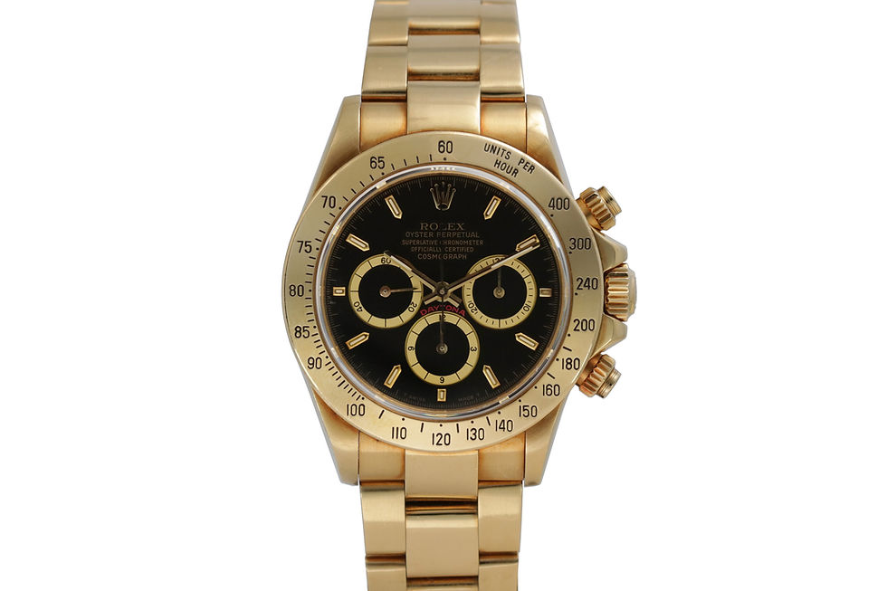Rolex Yellow Gold 'Zenith' Daytona Ref. 16528 front