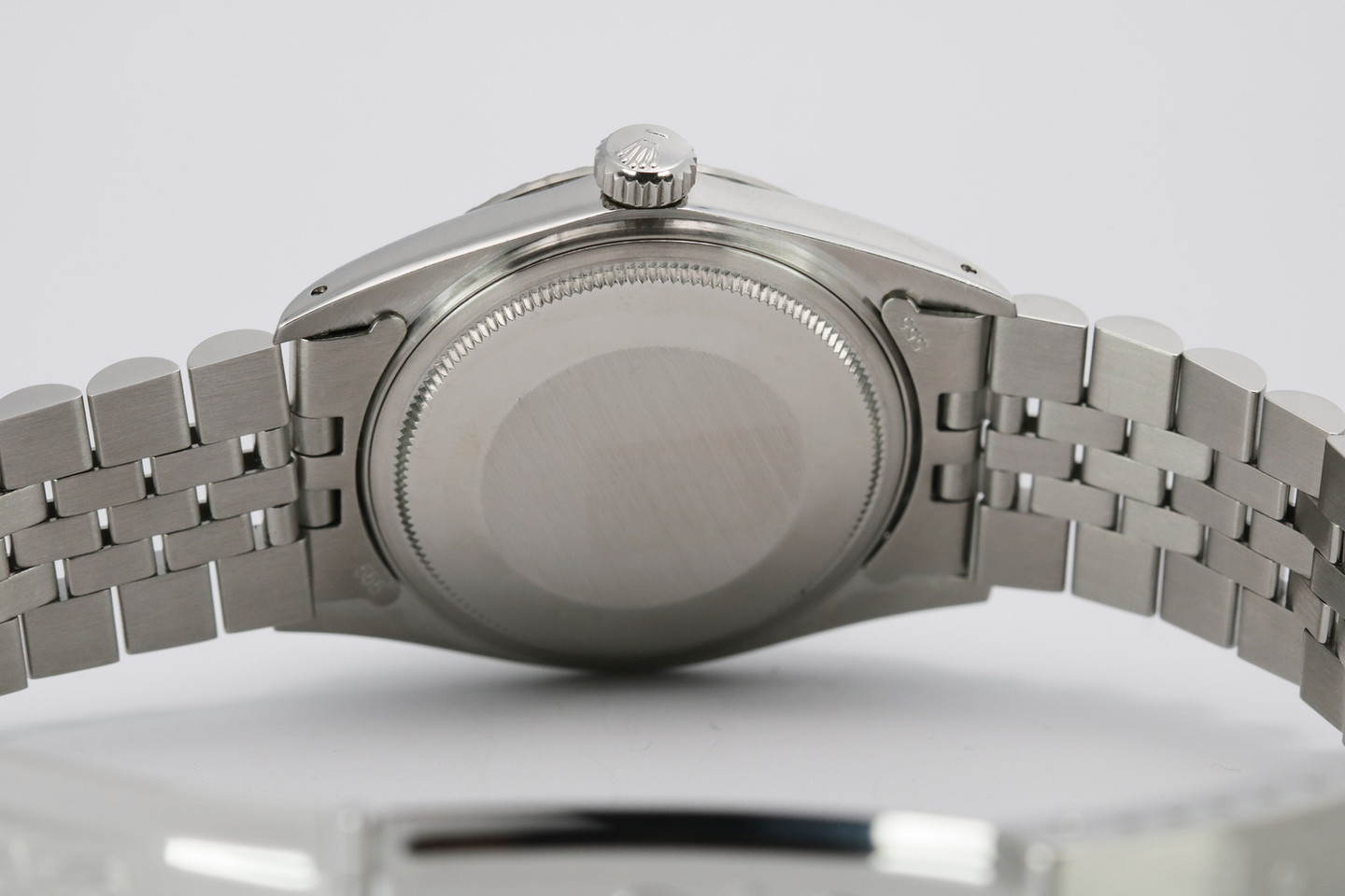 Rolex Stainless Steel Datejust 'Buckley Dial' Ref. 16030 back