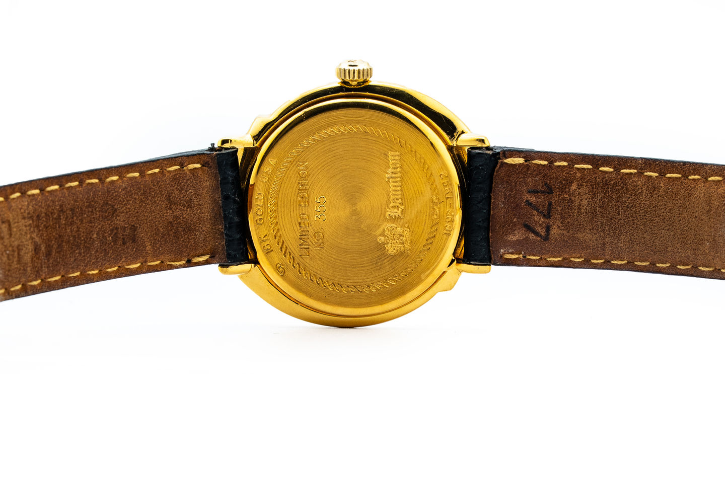 Hamilton Spur Reissue Ref 6218 back