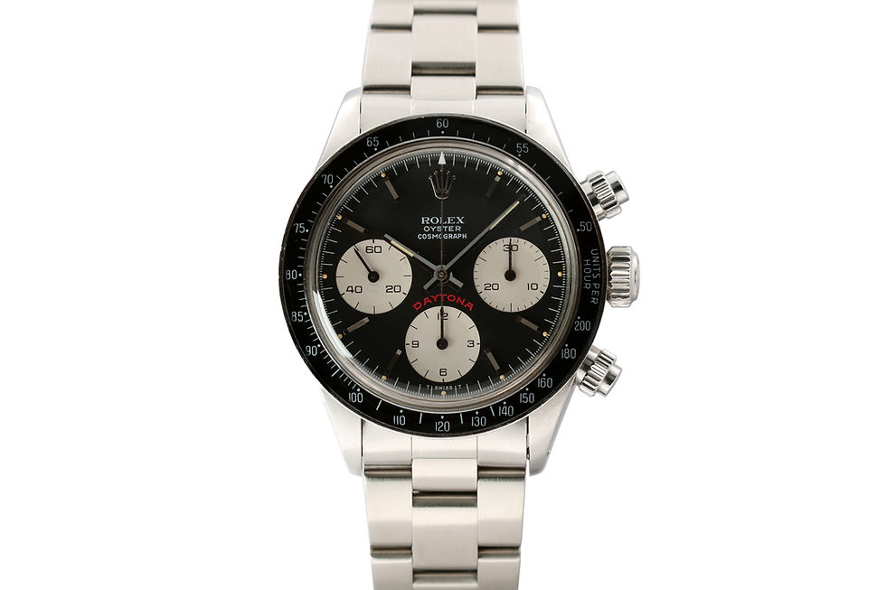 Rolex Oyster Cosmograph Daytona Black BIG RED Dial Ref 6263 front
