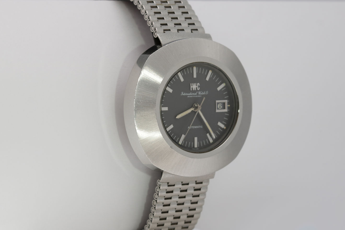 IWC Stainless Steel "Flying Saucer" Ref. 1873 side